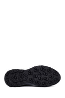 Erkek Siyah Kalın Tabanlı Deri Casual Sneaker | Derimod Erkek Siyah Kalın Tabanlı Deri Casual Sneaker | Derimod