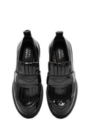 ACBC x Derimod Kadın Siyah Kalın Tabanlı Maskülen Loafer | Derimod ACBC x Derimod Kadın Siyah Kalın Tabanlı Maskülen Loafer | Derimod