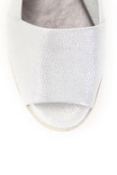 White Open Toe Women's Leather Shoes | Derimod White Open Toe Women's Leather Shoes | Derimod