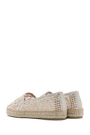 Women's Beige Fabric Espadrilles | Derimod Women's Beige Fabric Espadrilles | Derimod