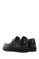 Erkek Siyah Deri Casual Loafer | Derimod Erkek Siyah Deri Casual Loafer | Derimod
