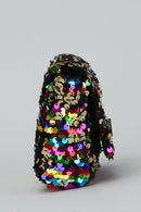 Colorful Sequin Women's Clutch Bag | Derimod Colorful Sequin Women's Clutch Bag | Derimod