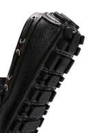 Men's Black Leather Comfort Loafer | Derimod Men's Black Leather Comfort Loafer | Derimod