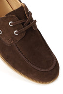 Male Brown Lace-up Suede Casual Shoes | Derimod Male Brown Lace-up Suede Casual Shoes | Derimod