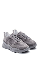 Women's Leather Suede Sneaker | Derimod Women's Leather Suede Sneaker | Derimod