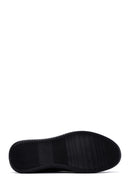 Erkek Siyah Deri Sneaker | Derimod Erkek Siyah Deri Sneaker | Derimod