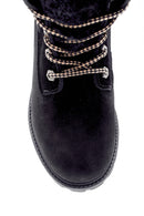 Women's Darkwood Nubuck Boots | Derimod Women's Darkwood Nubuck Boots | Derimod