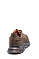 Men's Leather Nubuck Sneaker | Derimod Men's Leather Nubuck Sneaker | Derimod