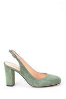 Women's Suede Heeled Shoes | Derimod Women's Suede Heeled Shoes | Derimod