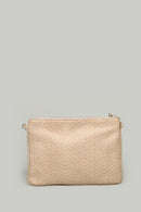Beige Fabric Women's Portfolio | Derimod Beige Fabric Women's Portfolio | Derimod