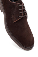 Men's Brown Lace-Up Suede Leather Casual Shoes | Derimod Men's Brown Lace-Up Suede Leather Casual Shoes | Derimod