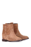 Wedge Heeled Women's Suede Boots | Derimod Wedge Heeled Women's Suede Boots | Derimod