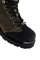 Harley Davidson Men's Khaki Leather Clemente Boots | Derimod Harley Davidson Men's Khaki Leather Clemente Boots | Derimod