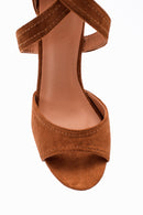 Women's Suede Heeled Shoes | Derimod Women's Suede Heeled Shoes | Derimod