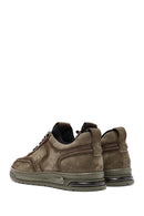 Men's Khaki Lace-Up Suede Leather Casual Shoes | Derimod Men's Khaki Lace-Up Suede Leather Casual Shoes | Derimod