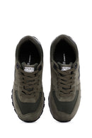 Hammer Jack Erkek Haki Peru Süet Deri Sneaker | Derimod Hammer Jack Erkek Haki Peru Süet Deri Sneaker | Derimod