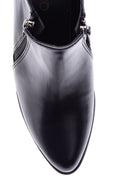 Women's Zipper Heeled Bootie | Derimod Women's Zipper Heeled Bootie | Derimod