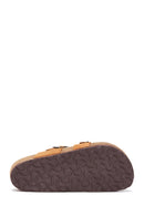 Women's Leather Flip Flops | Derimod Women's Leather Flip Flops | Derimod