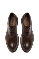 Men's Brown Lace-Up Leather Casual Shoes | Derimod Men's Brown Lace-Up Leather Casual Shoes | Derimod