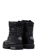 Harley Davidson Erkek Siyah Riddick Deri Postal Bot | Derimod Harley Davidson Erkek Siyah Riddick Deri Postal Bot | Derimod