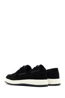 Men's Black Lace-Up Suede Leather Casual Shoes | Derimod Men's Black Lace-Up Suede Leather Casual Shoes | Derimod