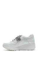Women's Leather High Sole Sneaker | Derimod Women's Leather High Sole Sneaker | Derimod