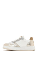 Women's Gold Leather Sneaker | Derimod Women's Gold Leather Sneaker | Derimod