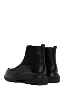 Men's Black Leather Casual Chelsea Boots | Derimod Men's Black Leather Casual Chelsea Boots | Derimod
