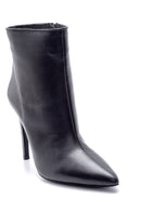 Women's Leather Thin Heeled Boots | Derimod Women's Leather Thin Heeled Boots | Derimod