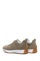 Women's Leather Suede Sneaker | Derimod Women's Leather Suede Sneaker | Derimod