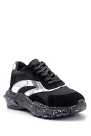 Women's Suede Detailed Sneaker | Derimod Women's Suede Detailed Sneaker | Derimod
