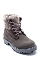 Women's Darkwood Nubuck Boots | Derimod Women's Darkwood Nubuck Boots | Derimod