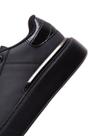 Erkek Siyah Kalın Tabanlı Sneaker | Derimod Erkek Siyah Kalın Tabanlı Sneaker | Derimod