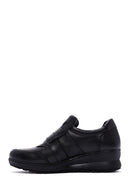 Women's Black Strappy Leather Comfort Shoes | Derimod Women's Black Strappy Leather Comfort Shoes | Derimod