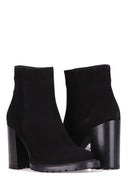 High Heeled Women's Suede Boots | Derimod High Heeled Women's Suede Boots | Derimod