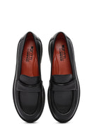 Derimod Gritti Kadın Siyah Deri Maskülen Loafer | Derimod Derimod Gritti Kadın Siyah Deri Maskülen Loafer | Derimod