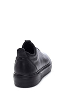 Men's Black Leather Sneaker | Derimod Men's Black Leather Sneaker | Derimod