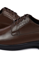 Men's Brown Lace Up Leather Casual Shoes | Derimod Men's Brown Lace Up Leather Casual Shoes | Derimod