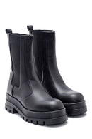 Women's Thick Sole Long Chelsea Boots | Derimod Women's Thick Sole Long Chelsea Boots | Derimod