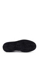 Men's Black Lace-Up Thick-Soled Leather Casual Shoes | Derimod Men's Black Lace-Up Thick-Soled Leather Casual Shoes | Derimod