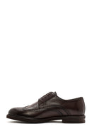 Men's Brown Lace-Up Leather Classic Shoes | Derimod Men's Brown Lace-Up Leather Classic Shoes | Derimod