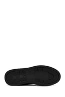 Men's Black Lace-up Leather Sneaker | Derimod Men's Black Lace-up Leather Sneaker | Derimod