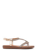 Woman Pink Stone Sandals | Derimod Woman Pink Stone Sandals | Derimod