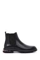 Male Black Leather Chelsea Boots | Derimod Male Black Leather Chelsea Boots | Derimod