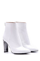 Women's Metal Heeled Leather Boots | Derimod Women's Metal Heeled Leather Boots | Derimod