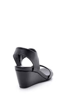 Women's Leather Wedge Heeled Sandals | Derimod Women's Leather Wedge Heeled Sandals | Derimod