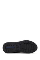 Erkek Siyah Bağcıklı Deri Sneaker | Derimod Erkek Siyah Bağcıklı Deri Sneaker | Derimod