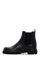 Men's Black Leather Casual Chelsea Boots | Derimod Men's Black Leather Casual Chelsea Boots | Derimod