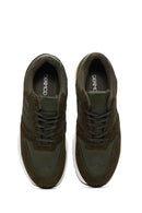 Men's Leather Suede Sneaker | Derimod Men's Leather Suede Sneaker | Derimod