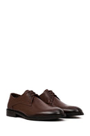 Men's Brown Lace-Up Leather Classic Shoe | Derimod Men's Brown Lace-Up Leather Classic Shoe | Derimod